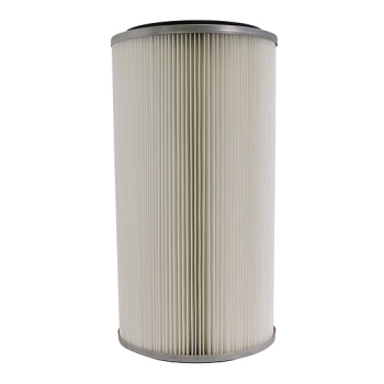 Filterpatrone aus Polyestervlies mit Zugstangen Befestigung, 156x1000mm