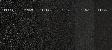 AS-Filterschaum PPI 10