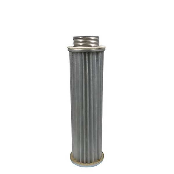 Filterpatrone aus Mischgewebe mit Außengewinde Befestigung, 115x350mm