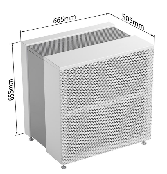 Profi Luftreiniger AS-LR-KA520XXL mit HEPA Filter H14 Technologie - gegen Viren und Bakterien - Für Räume bis 100m²