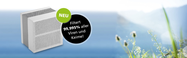 Profi Luftreiniger AS-LR-KA520XXL mit HEPA Filter H14 Technologie - gegen Viren und Bakterien - Für Räume bis 100m²