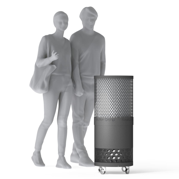 Profi Luftreiniger AS-SILENT mit HEPA Filter H14 Technologie - gegen Viren und Bakterien