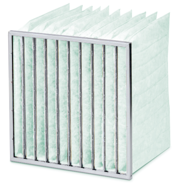 Taschenfilter EX-Schutz - Güteklasse M6 - 592 x 592 x 380 mm