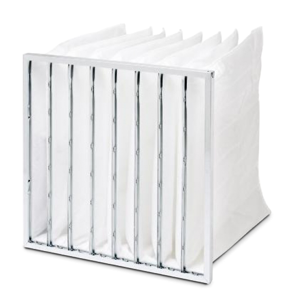Taschenfilter Synthetik - Güteklasse F5/M5 - 287 x 892 x 200 mm