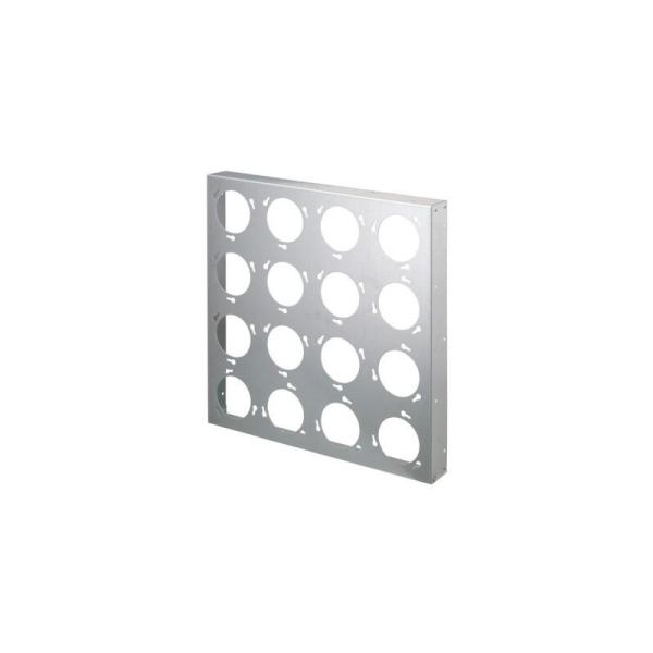 Aufnahmerahmen für Aktivkohlepatronen, 610 x 610 mm, verzinktes Stahlblech