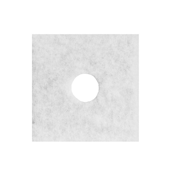 20 Stück Ersatzfilter für Badlüfter - Lunos SKALAR, LRK-S, LRA-S, LRK-2S - 140x140 mm mit Mittelloch 25mm - Güteklasse G2