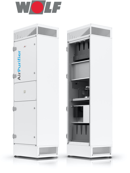 Luftreiniger AS-AIR PURIFIER mit HEPA H14 Filter - Bis 1.300 M³/H