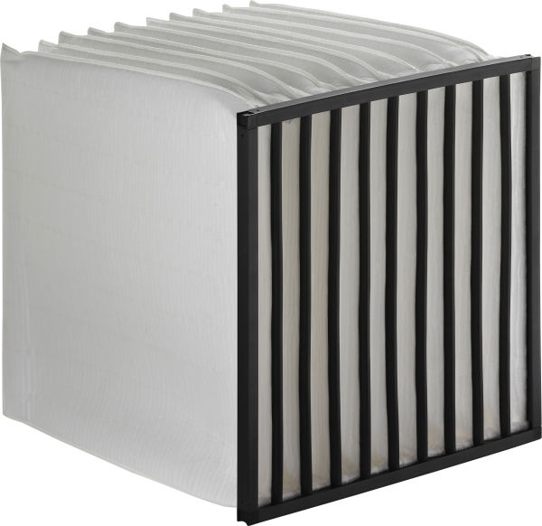 Taschenfilter Nano Faser - Güteklasse F9 - 490 x 592 x 635 mm