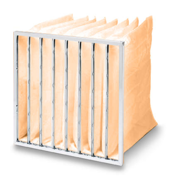 Taschenfilter - BIOstatisch - Güteklasse M5 - 490 x 592 x 360 mm
