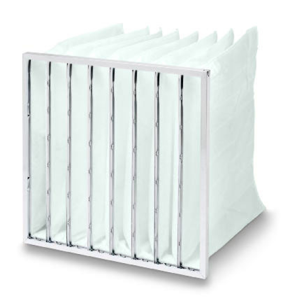 Taschenfilter - BIOstatisch - Güteklasse M6 - 592 x 592 x 600 mm