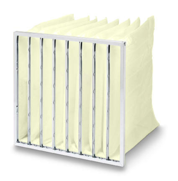 Taschenfilter Synthetik - Güteklasse F8 - 592 x 592 x 600 mm