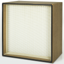 HEPA Filter/ Schwebstofffilter - Güteklasse H13 - 305 x 305 x 150mm - MDF Rahmen